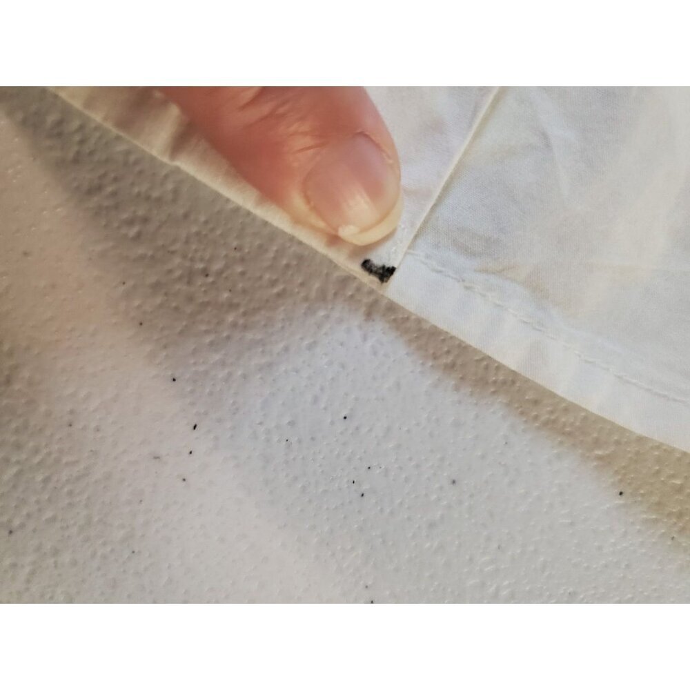 Anthropologie Dhruv Kapoor Embellished White Button Up Shirt Luxury Designer M - Picture 12 of 13